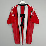 Shop 2002/04 RIVER PLATE #7 HOME SHIRT (L) ADIDAS, classic football shirts, vintage football shirts & retro soccer jerseys at Cult Kits