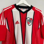 Shop 2002/04 RIVER PLATE #7 HOME SHIRT (L) ADIDAS, classic football shirts, vintage football shirts & retro soccer jerseys at Cult Kits