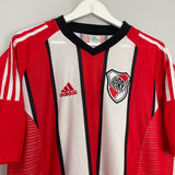 Shop 2002/04 RIVER PLATE #7 HOME SHIRT (L) ADIDAS, classic football shirts, vintage football shirts & retro soccer jerseys at Cult Kits