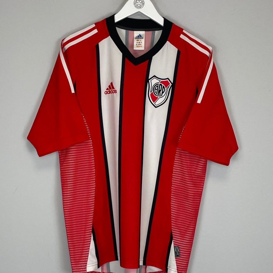 2002/04 RIVER PLATE HOME SHIRT (M) ADIDAS - Cult Kits - Medium - Buy Vintage Football Shirts, Authentic Retro Football Shirts For Sale, Classic Football Shirts & Soccer Jersey