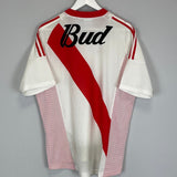 Shop 2002/04 RIVER PLATE HOME SHIRT (M) ADIDAS, classic football shirts, vintage football shirts & retro soccer jerseys at Cult Kits