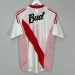 Shop 2002/04 RIVER PLATE HOME SHIRT (S) ADIDAS, classic football shirts, vintage football shirts & retro soccer jerseys at Cult Kits