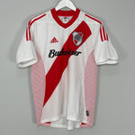 Shop 2002/04 RIVER PLATE HOME SHIRT (S) ADIDAS, classic football shirts, vintage football shirts & retro soccer jerseys at Cult Kits