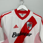 Shop 2002/04 RIVER PLATE HOME SHIRT (S) ADIDAS, classic football shirts, vintage football shirts & retro soccer jerseys at Cult Kits