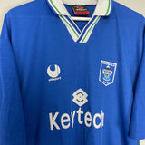 Shop 2002/04 ROCHDALE HOME SHIRT (XXL) UHLSPORT, classic football shirts, vintage football shirts & retro soccer jerseys at Cult Kits