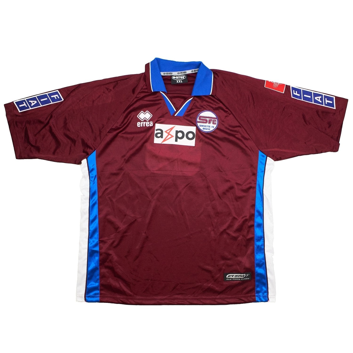 2002 Servette Errea football shirt - view 1 - Cult Kits