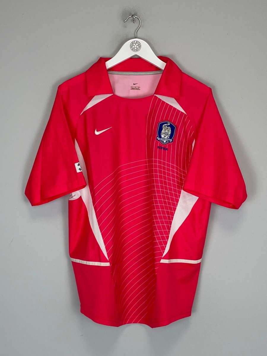 2002/04 SOUTH KOREA HOME SHIRT (L) NIKE - Cult Kits - Large - Buy Vintage Football Shirts, Authentic Retro Football Shirts For Sale, Classic Football Shirts & Soccer Jersey