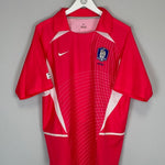2002/04 SOUTH KOREA HOME SHIRT (L) NIKE - Cult Kits - Large - Buy Vintage Football Shirts, Authentic Retro Football Shirts For Sale, Classic Football Shirts & Soccer Jersey