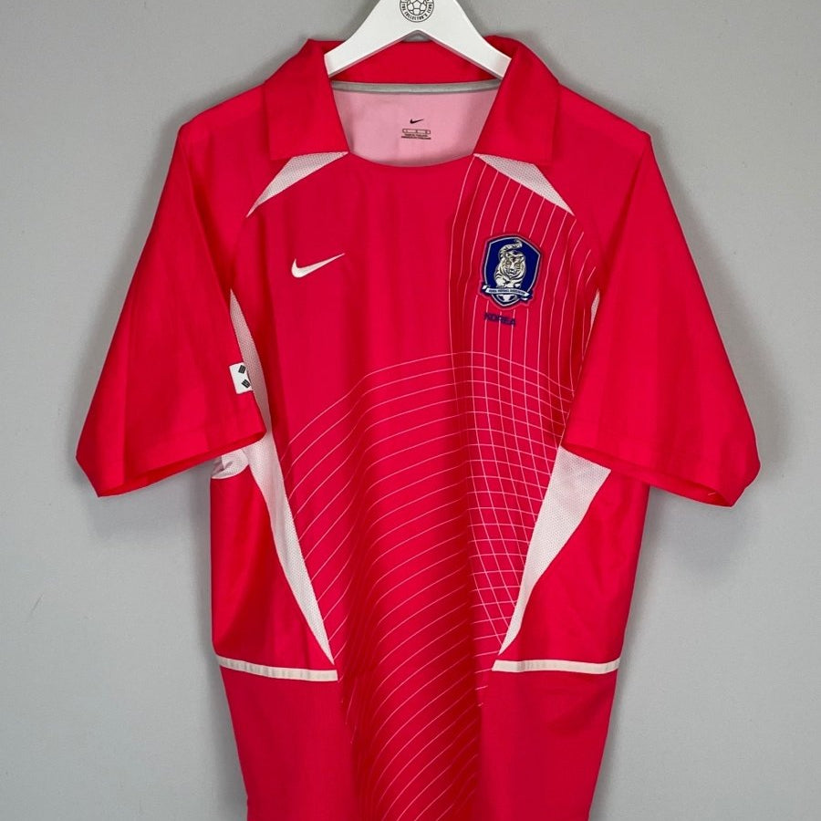 2002/04 SOUTH KOREA HOME SHIRT (L) NIKE - Cult Kits - Large - Buy Vintage Football Shirts, Authentic Retro Football Shirts For Sale, Classic Football Shirts & Soccer Jersey