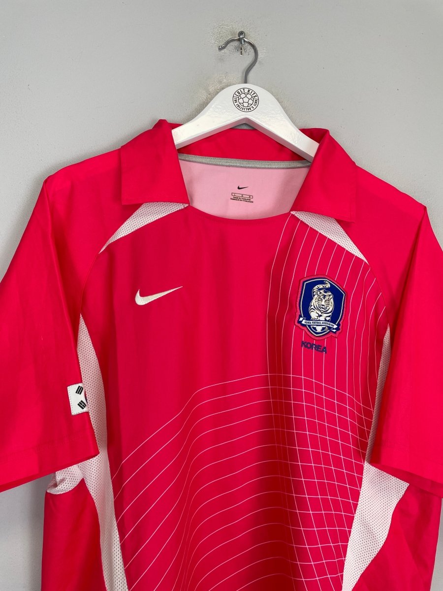 2002/04 SOUTH KOREA HOME SHIRT (L) NIKE - Cult Kits - Large - Buy Vintage Football Shirts, Authentic Retro Football Shirts For Sale, Classic Football Shirts & Soccer Jersey