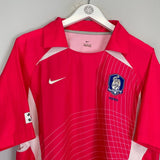 2002/04 SOUTH KOREA HOME SHIRT (L) NIKE - Cult Kits - Large - Buy Vintage Football Shirts, Authentic Retro Football Shirts For Sale, Classic Football Shirts & Soccer Jersey