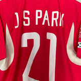 Shop 2002/04 SOUTH KOREA J.S PARK #21 HOME SHIRT (L) NIKE, classic football shirts, vintage football shirts & retro soccer jerseys at Cult Kits