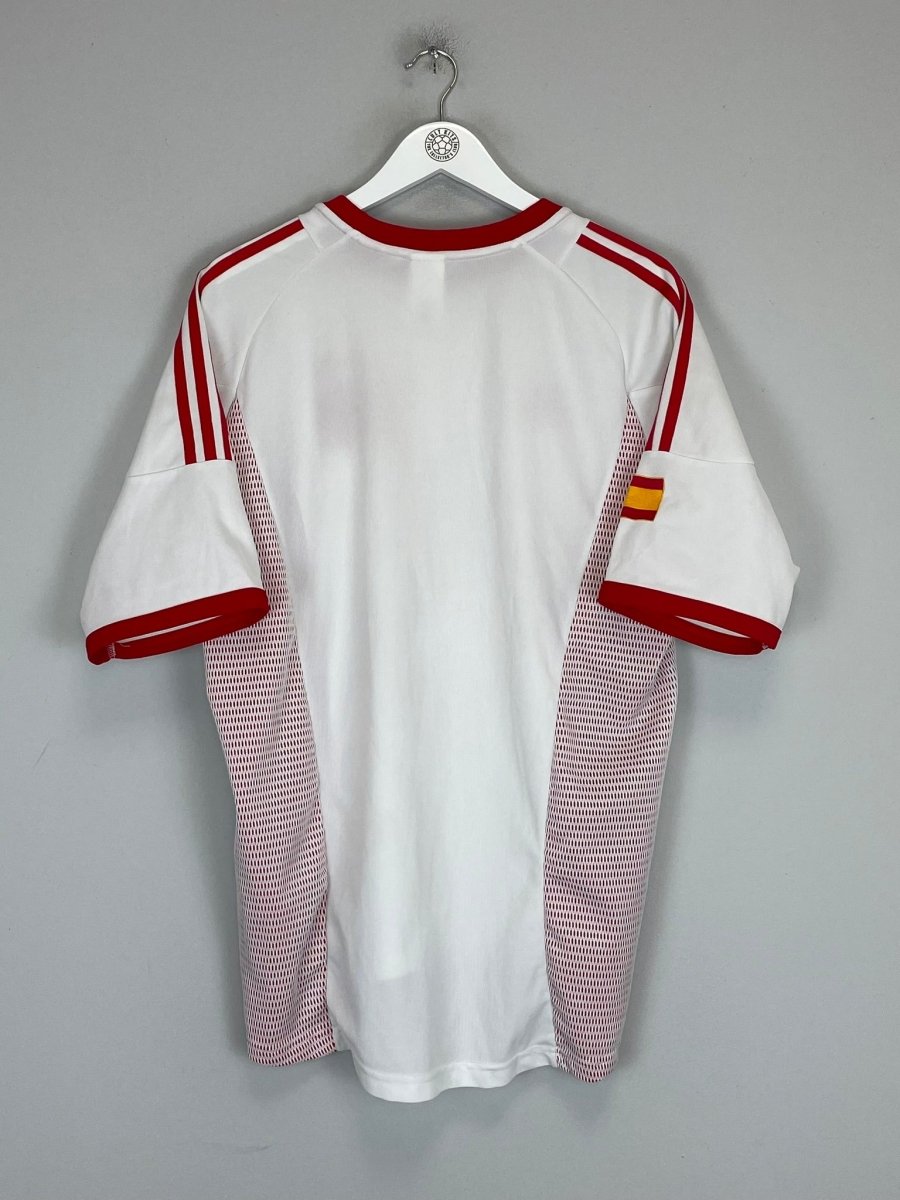 2002/04 SPAIN AWAY SHIRT (L) ADIDAS - Cult Kits - Large - Buy Vintage Football Shirts, Authentic Retro Football Shirts For Sale, Classic Football Shirts & Soccer Jersey