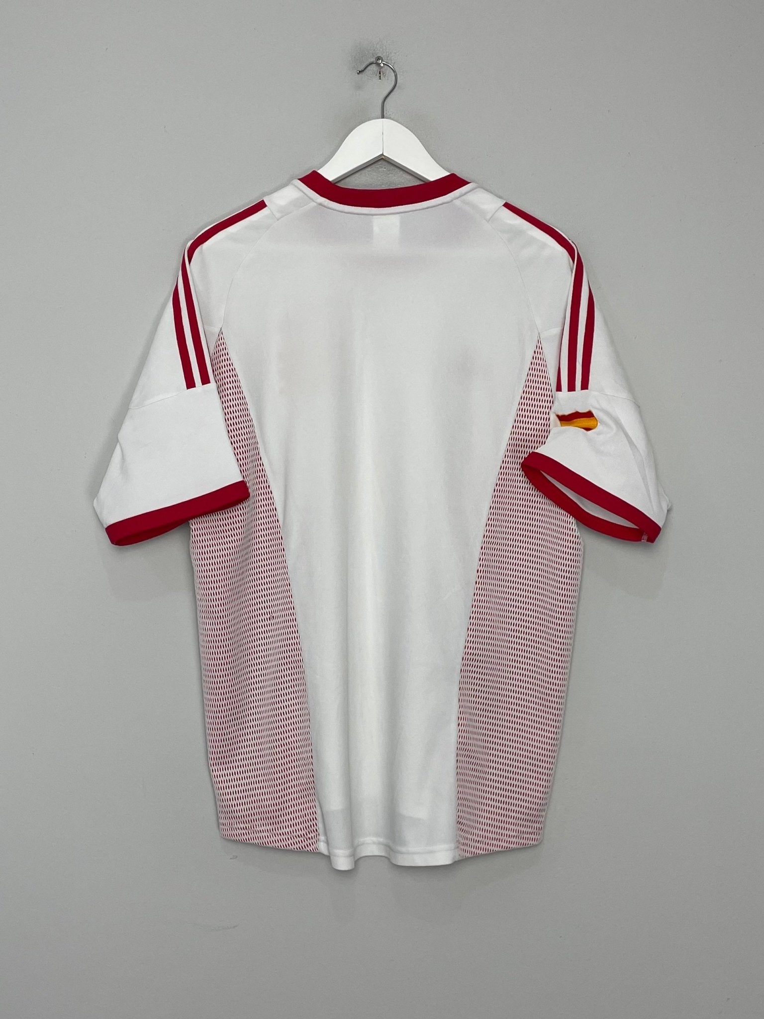 Shop 2002/04 SPAIN AWAY SHIRT (L) ADIDAS, classic football shirts, vintage football shirts & retro soccer jerseys at Cult Kits