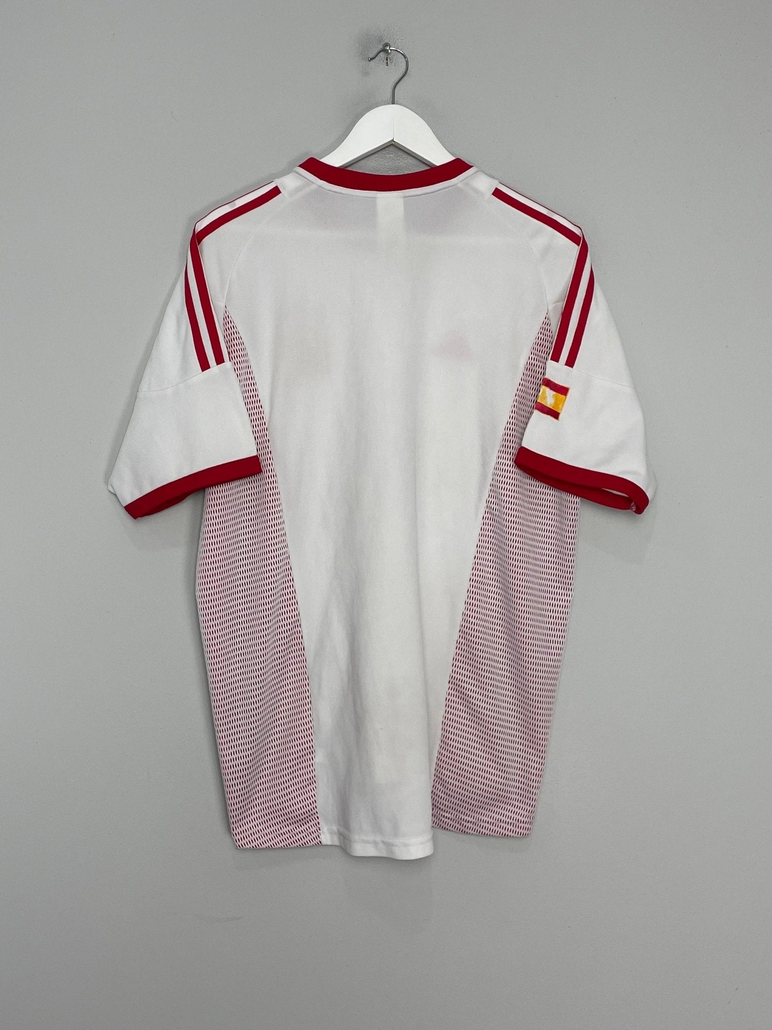 Shop 2002/04 SPAIN AWAY SHIRT (L) ADIDAS, classic football shirts, vintage football shirts & retro soccer jerseys at Cult Kits