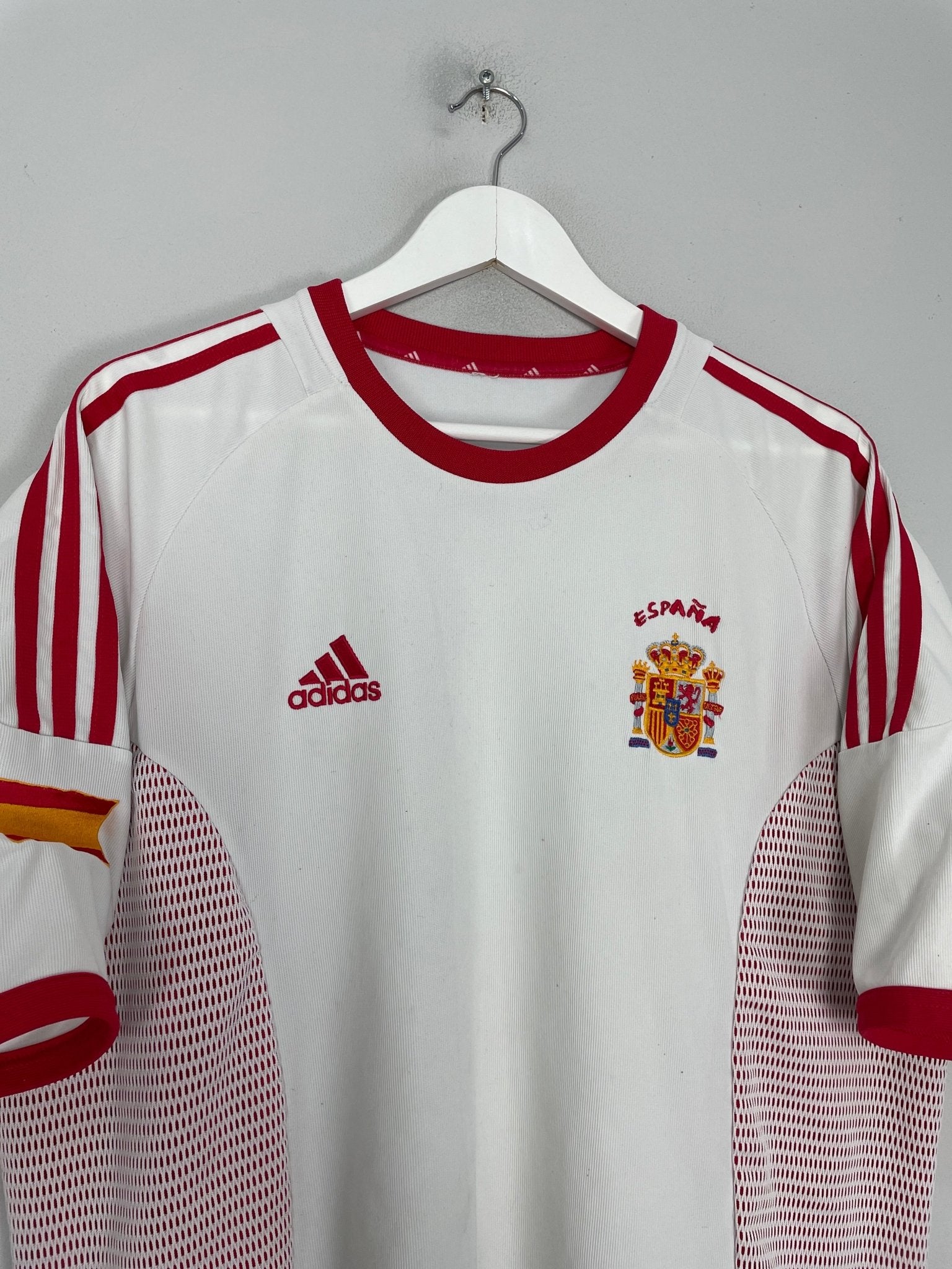 Shop 2002/04 SPAIN AWAY SHIRT (XL) ADIDAS, classic football shirts, vintage football shirts & retro soccer jerseys at Cult Kits