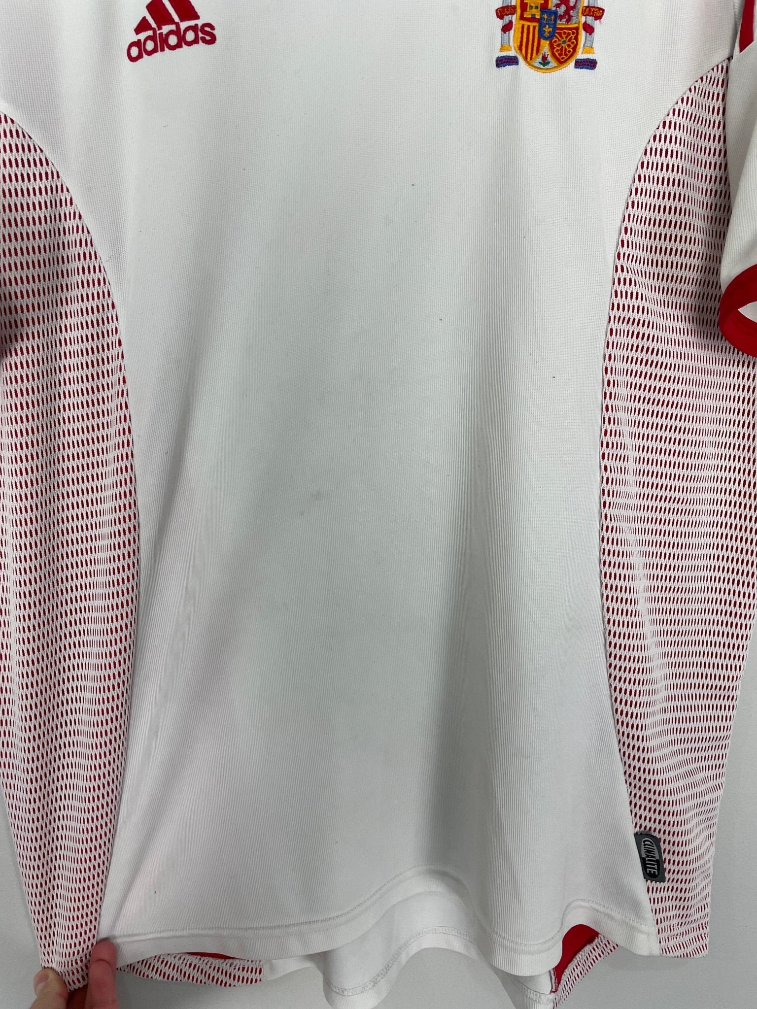 Shop 2002/04 SPAIN AWAY SHIRT (XL) ADIDAS, classic football shirts, vintage football shirts & retro soccer jerseys at Cult Kits