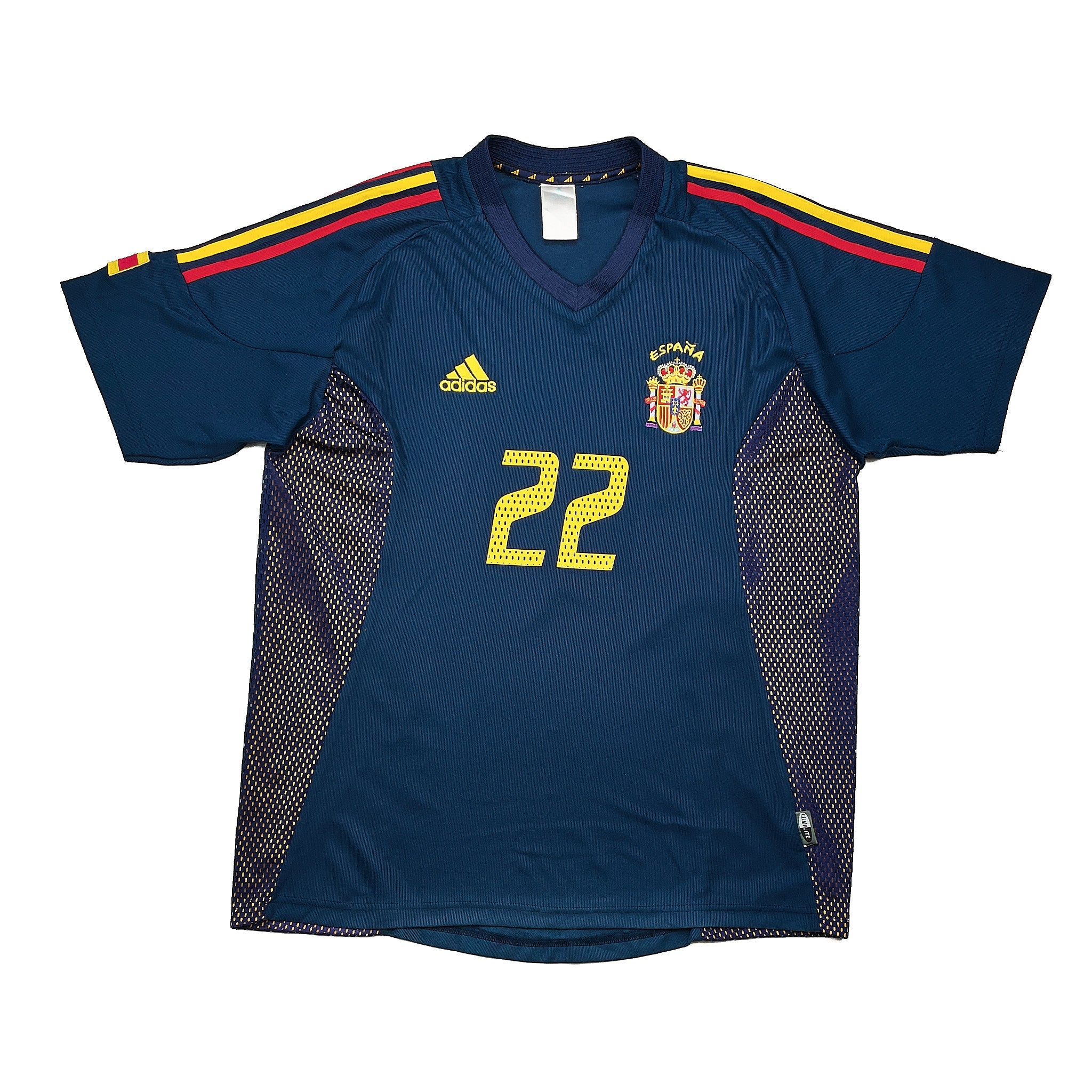 Buy 2002/04 Spain Joaquin 22 Third Shirt (L) Adidas ~ Free worldwide shipping ~ Authentic Vintage Football Shirts from Cult Kits