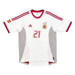 Buy 2002/04 SPAIN LUIS ENRIQUE 21 AWAY SHIRT (M) ADIDAS ~ Free worldwide shipping available ~ Authentic Vintage Football Shirts from Cult Kits