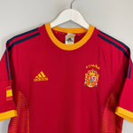 Shop 2002/04 SPAIN RAUL #7 HOME SHIRT (S) ADIDAS, classic football shirts, vintage football shirts & retro soccer jerseys at Cult Kits