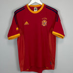 Shop 2002/04 SPAIN RAUL #7 HOME SHIRT (S) ADIDAS, classic football shirts, vintage football shirts & retro soccer jerseys at Cult Kits