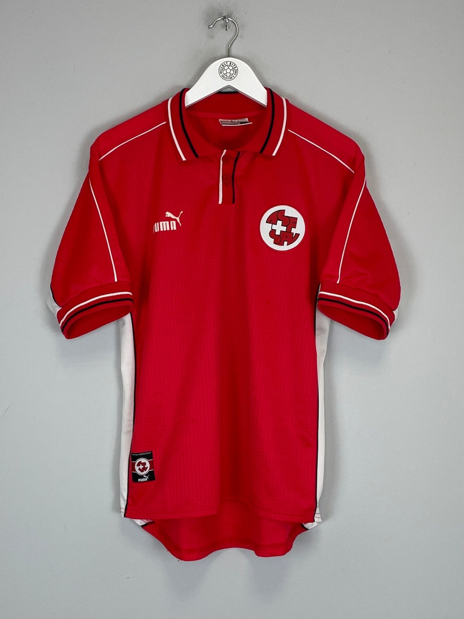 Shop 2002/04 SWITZERLAND HOME SHIRT (S) PUMA, classic football shirts, vintage football shirts & retro soccer jerseys at Cult Kits