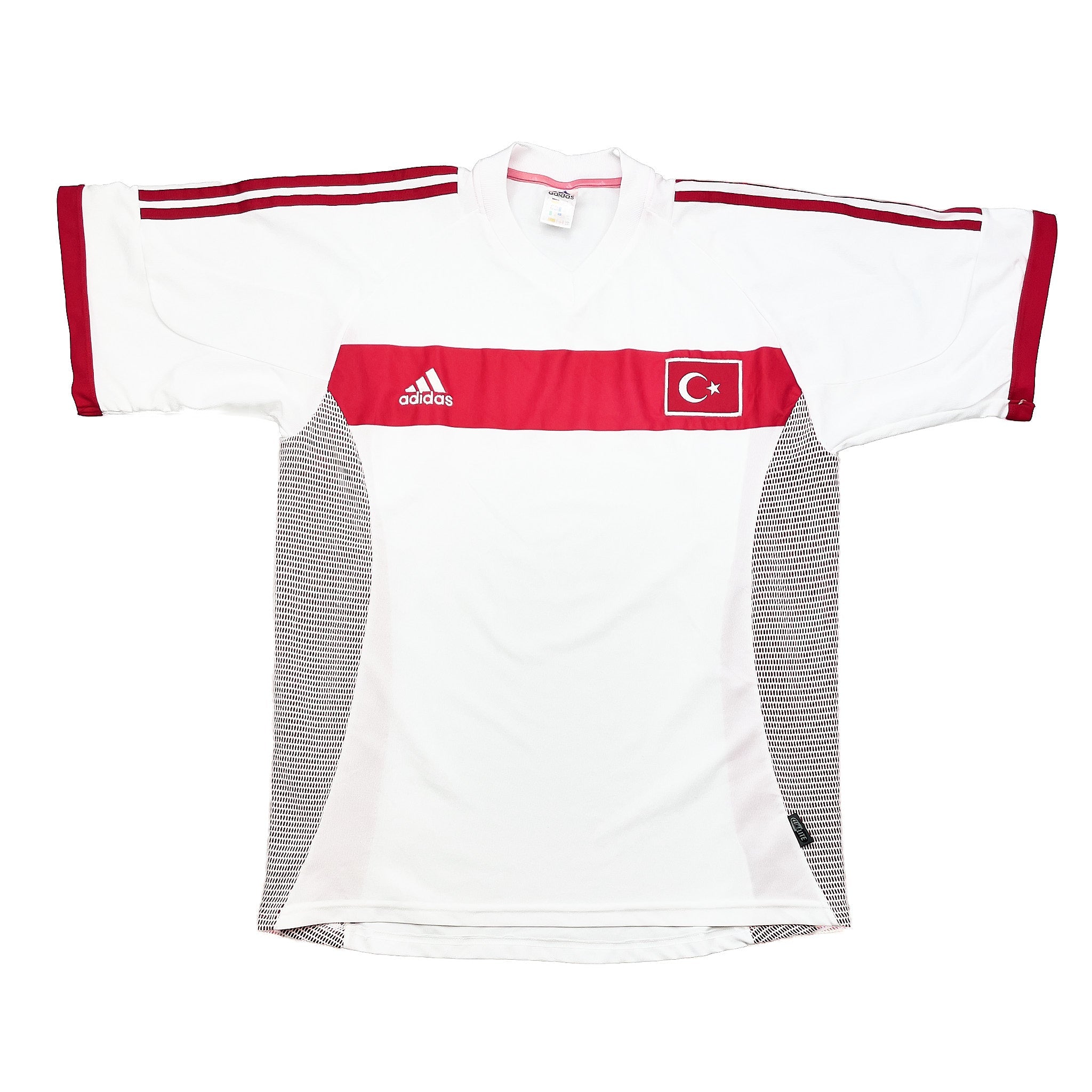 Buy 2002/04 Turkey Away Shirt (L) Adidas ~ Free worldwide shipping ~ Authentic Vintage Football Shirts from Cult Kits