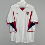 Shop 2002/04 USA HOME SHIRT (XL) NIKE, classic football shirts, vintage football shirts & retro soccer jerseys at Cult Kits