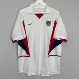 Shop 2002/04 USA HOME SHIRT (XL) NIKE, classic football shirts, vintage football shirts & retro soccer jerseys at Cult Kits
