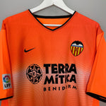 Shop 2002/04 VALENCIA AIMAR #21 AWAY SHIRT (XL) NIKE, classic football shirts, vintage football shirts & retro soccer jerseys at Cult Kits