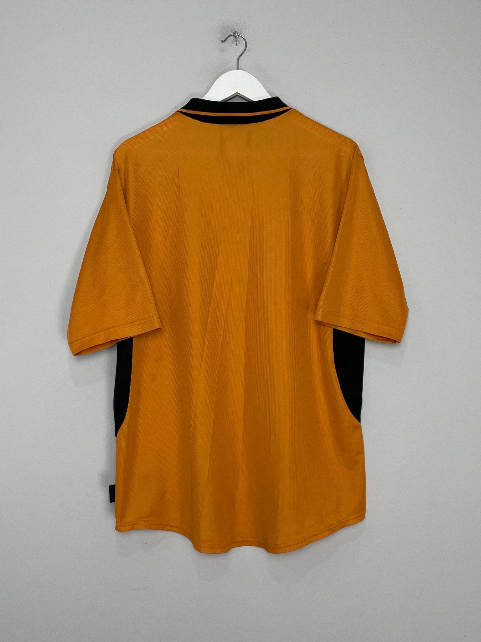 Shop 2002/04 WOLVES HOME SHIRT (L) ADMIRAL, classic football shirts, vintage football shirts & retro soccer jerseys at Cult Kits