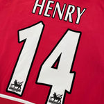 Buy 2002/2004 Arsenal Henry 14 Home Shirt (XL) Nike ~ Free worldwide shipping ~ Authentic Vintage Football Shirts from Cult Kits