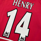 Buy 2002/2004 Arsenal Henry 14 Home Shirt (XL) Nike ~ Free worldwide shipping ~ Authentic Vintage Football Shirts from Cult Kits