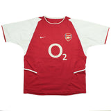 Buy 2002/2004 Arsenal Henry 14 Home Shirt (XL) Nike ~ Free worldwide shipping ~ Authentic Vintage Football Shirts from Cult Kits