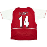 Buy 2002/2004 Arsenal Henry 14 Home Shirt (XL) Nike ~ Free worldwide shipping ~ Authentic Vintage Football Shirts from Cult Kits