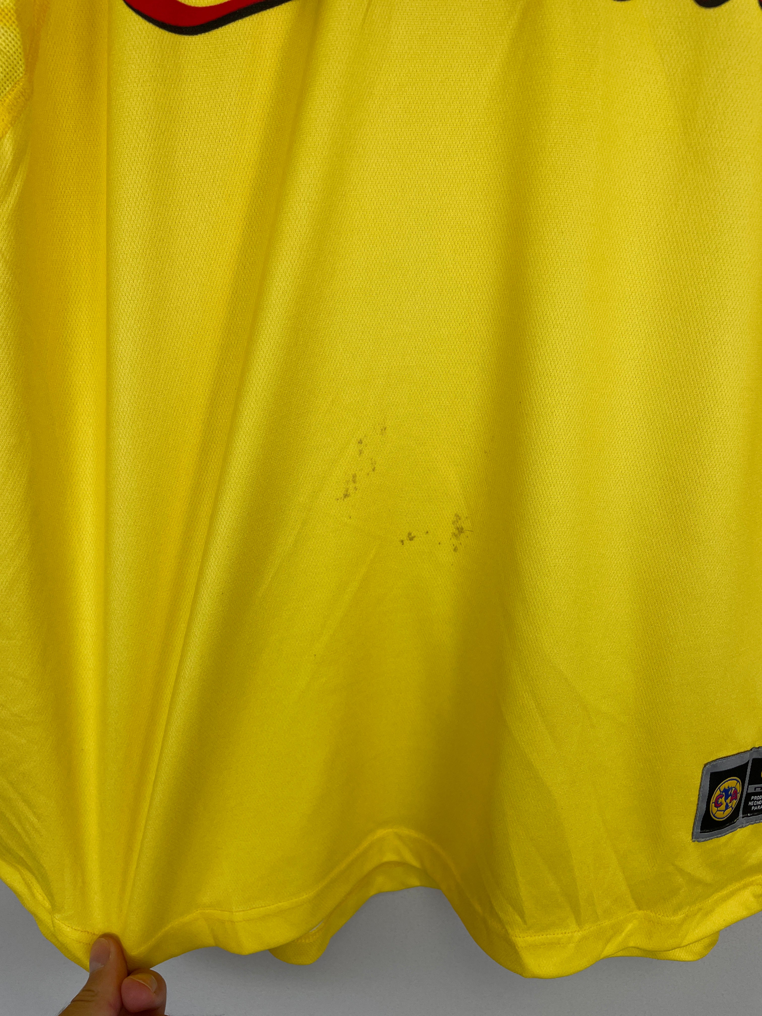 Shop 2002/03 CLUB AMERICA HOME SHIRT (XL) NIKE, classic football shirts, vintage football shirts & retro soccer jerseys at Cult Kits