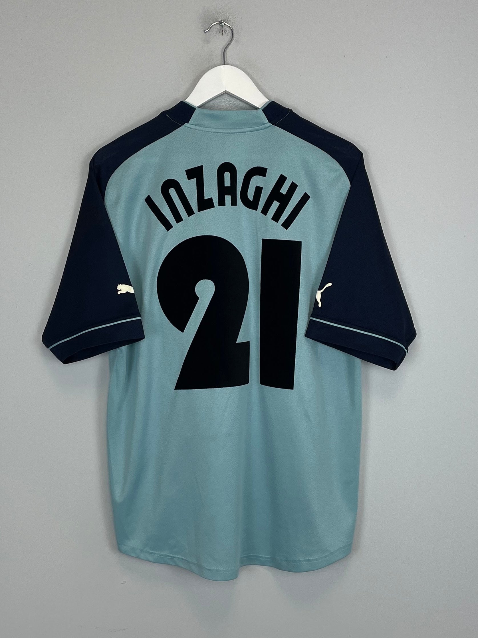 2002/03 LAZIO INZAGHI #21 THIRD SHIRT (L) PUMA