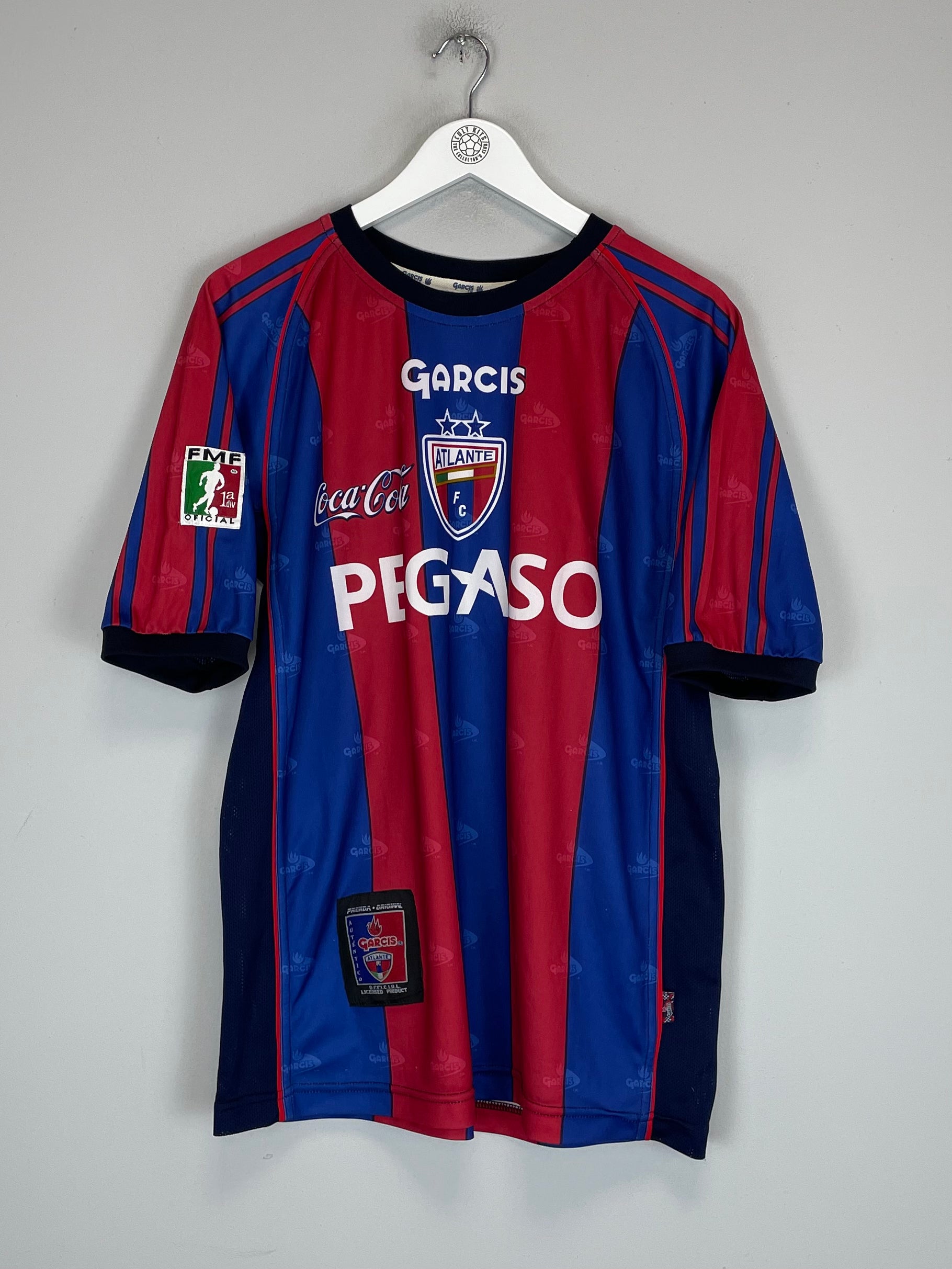 Shop 2002/04 ATLANTE HOME SHIRT (L) GARCIS, classic football shirts, vintage football shirts & retro soccer jerseys at Cult Kits