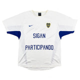 Buy 2003 Boca Juniors Penta Campeon Shirt (S) Nike ~ Free worldwide shipping ~ Authentic Vintage Football Shirts from Cult Kits