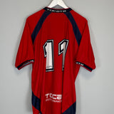 Shop 2003 INDEPENDIENTE MEDELLIN #11 HOME SHIRT (XL) TOCATA, classic football shirts, vintage football shirts & retro soccer jerseys at Cult Kits