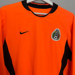 Shop 2003 MEXICO GK SHIRT (M) NIKE, classic football shirts, vintage football shirts & retro soccer jerseys at Cult Kits