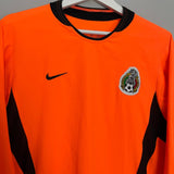 Shop 2003 MEXICO GK SHIRT (M) NIKE, classic football shirts, vintage football shirts & retro soccer jerseys at Cult Kits