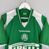 Shop 2003 PALMEIRAS #8 HOME SHIRT (S) DIADORA, classic football shirts, vintage football shirts & retro soccer jerseys at Cult Kits