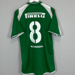 Shop 2003 PALMEIRAS #8 HOME SHIRT (S) DIADORA, classic football shirts, vintage football shirts & retro soccer jerseys at Cult Kits