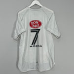 Shop 2003 SANTOS #7 HOME SHIRT (L) UMBRO, classic football shirts, vintage football shirts & retro soccer jerseys at Cult Kits