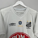 Shop 2003 SANTOS #7 HOME SHIRT (L) UMBRO, classic football shirts, vintage football shirts & retro soccer jerseys at Cult Kits
