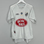 Shop 2003 SANTOS #7 HOME SHIRT (L) UMBRO, classic football shirts, vintage football shirts & retro soccer jerseys at Cult Kits