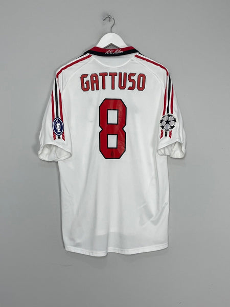 2003/04 AC MILAN GATTUSO #8 C/L AWAY SHIRT (L) ADIDAS – Cult Kits