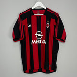 Shop 2003/04 AC MILAN MALDINI #3 *PLAYER ISSUE* HOME SHIRT (M) ADIDAS, classic football shirts, vintage football shirts & retro soccer jerseys at Cult Kits