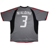 Buy 2003/04 AC Milan Maldini 3 Third Shirt (XL) Adidas ~ Free worldwide shipping ~ Authentic Vintage Football Shirts from Cult Kits